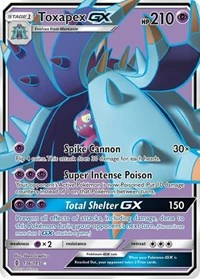 POKEMON Toxapex GX (Full Art)