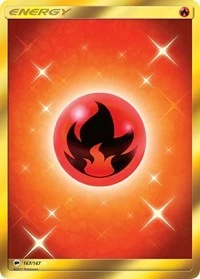 POKEMON Fire Energy (Secret)