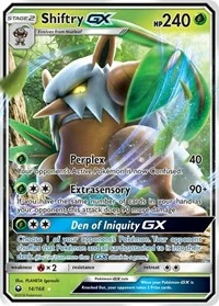 POKEMON Shiftry GX