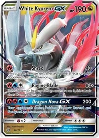 POKEMON White Kyurem GX