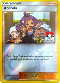 POKEMON Acerola - 112a/147 (League Challenge) [4th Place]