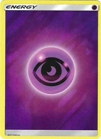 POKEMON Psychic Energy (2017 Unnumbered) (Wave Foil)