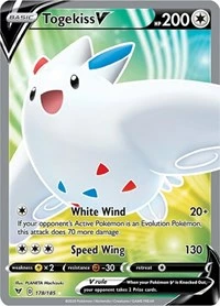 POKEMON Togekiss V (Full Art)