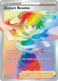 POKEMON Zinnia's Resolve (Secret)