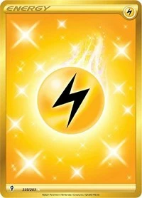 POKEMON Lightning Energy (Secret)