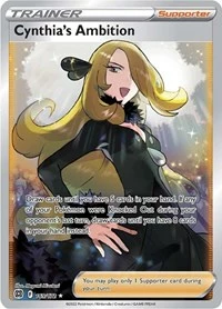 POKEMON Cynthia's Ambition (Full Art)