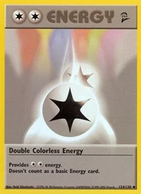 POKEMON Double Colorless Energy