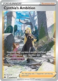 POKEMON Cynthia's Ambition