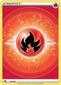 POKEMON Fire Energy (Texture Full Art)