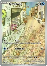 POKEMON Slowpoke - 204/198