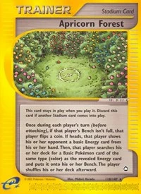 POKEMON Apricorn Forest