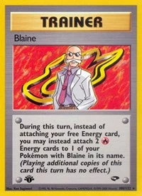 POKEMON Blaine (100)