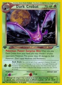 POKEMON Dark Crobat