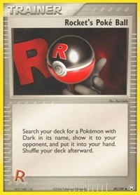POKEMON Rocket's Poke Ball