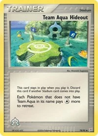 POKEMON Team Aqua Hideout