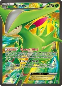 POKEMON Virizion EX (Full Art)