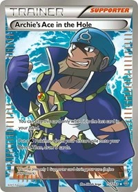 POKEMON Archie's Ace In The Hole (157 Full Art)
